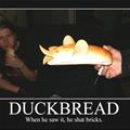 duck bread is scary