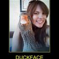 duckface