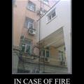 in case of fire