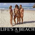lifes a beach