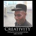make a fro hat