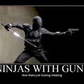 ninjas with guns