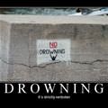 no drowning