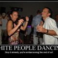 white people dancing