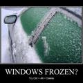 windows frozen