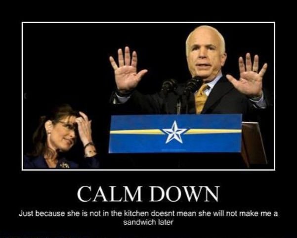 calm down