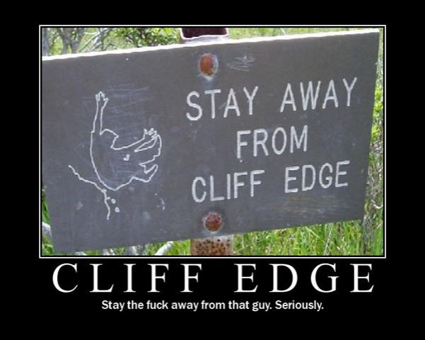 cliff edge