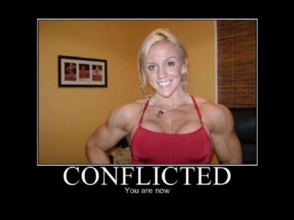 conflicted