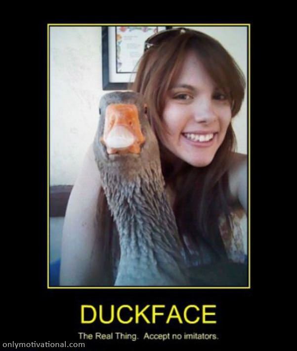 duckface