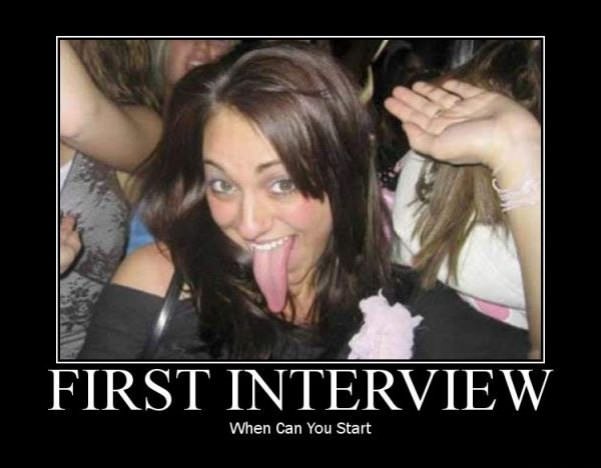 first interview