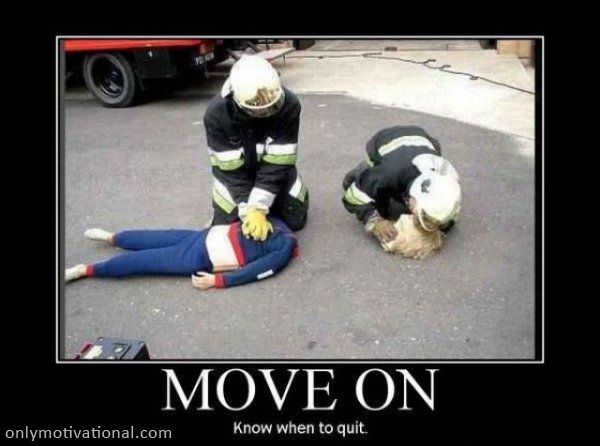 move on