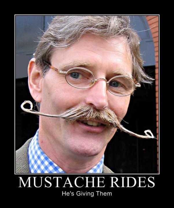 mustache rides