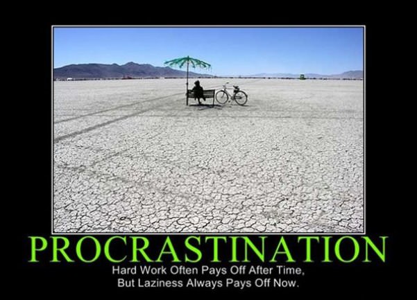 procrastination
