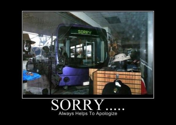 so sorry