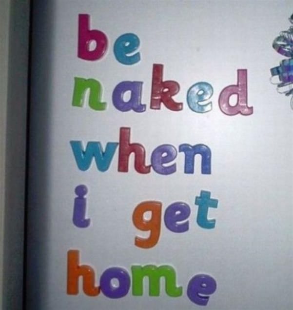 when i get home