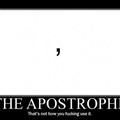 apostrophe