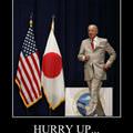 hurry up biden