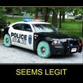 legit police car