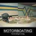 motorboating