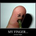 my finger