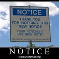 notice