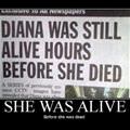 she was alive
