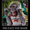 the face you made