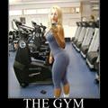 the gym